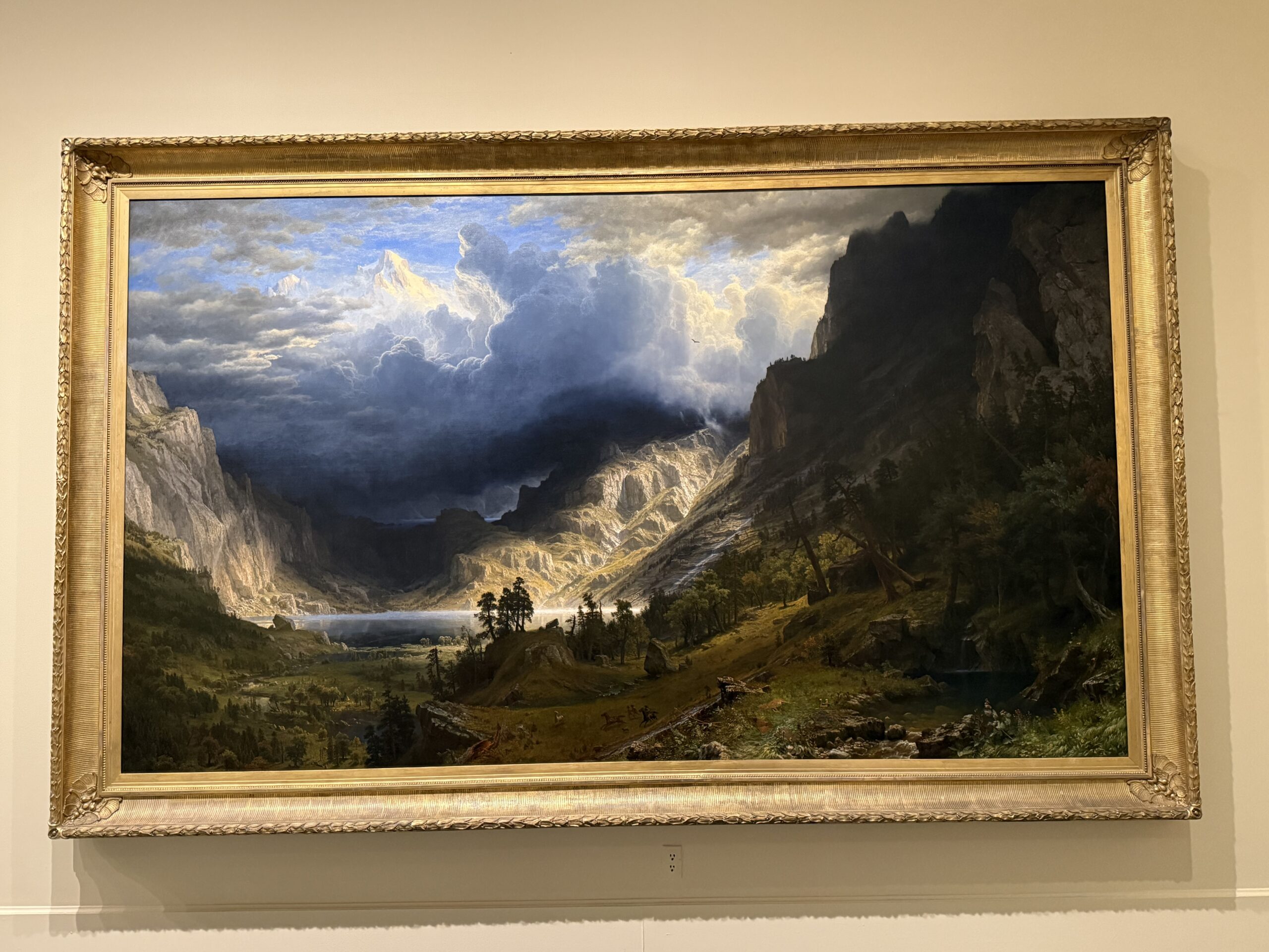 A storm in the Rocky Mountains, Mt. Rosalie
