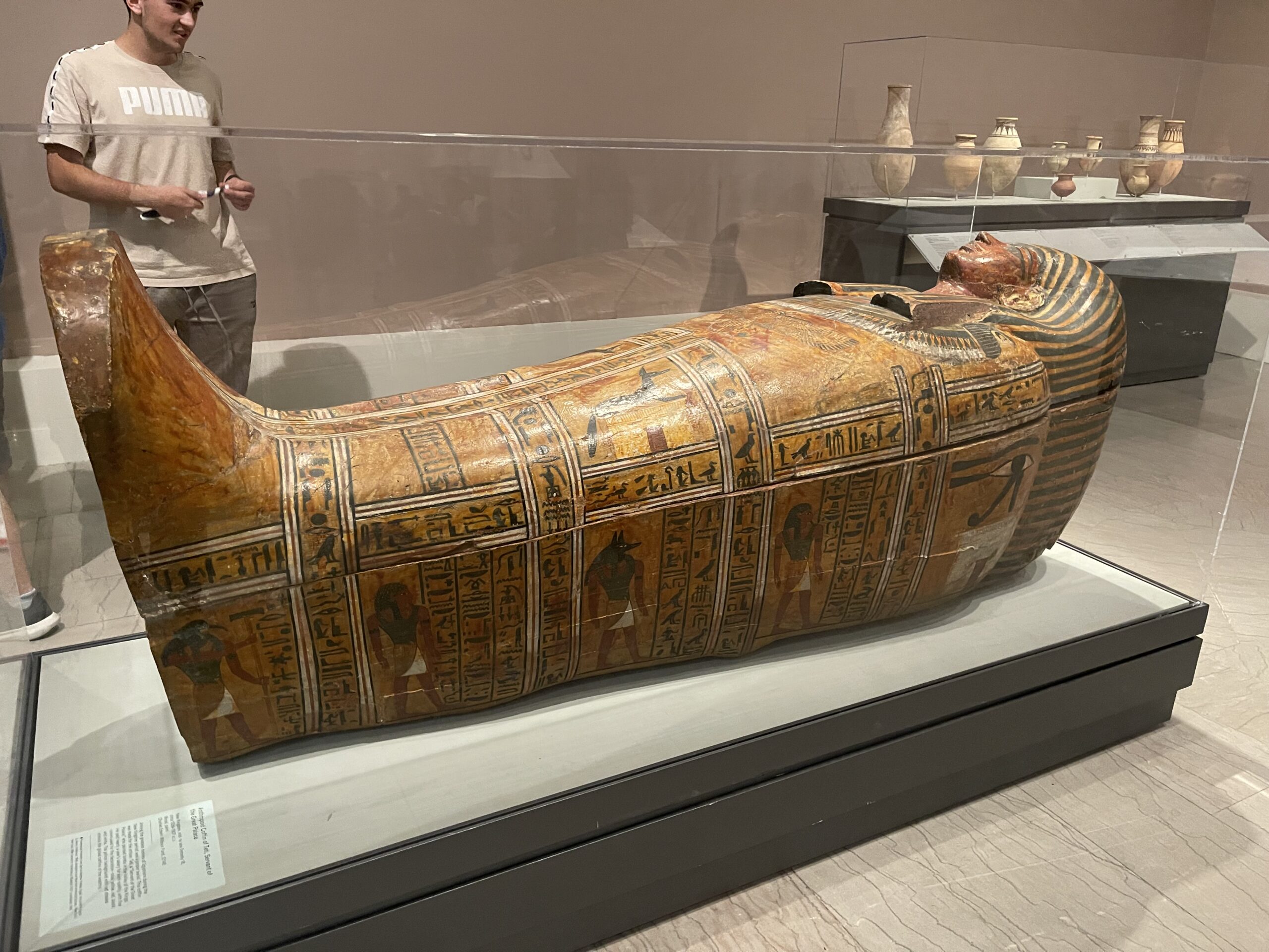 Anthropoid Coffin of Teti