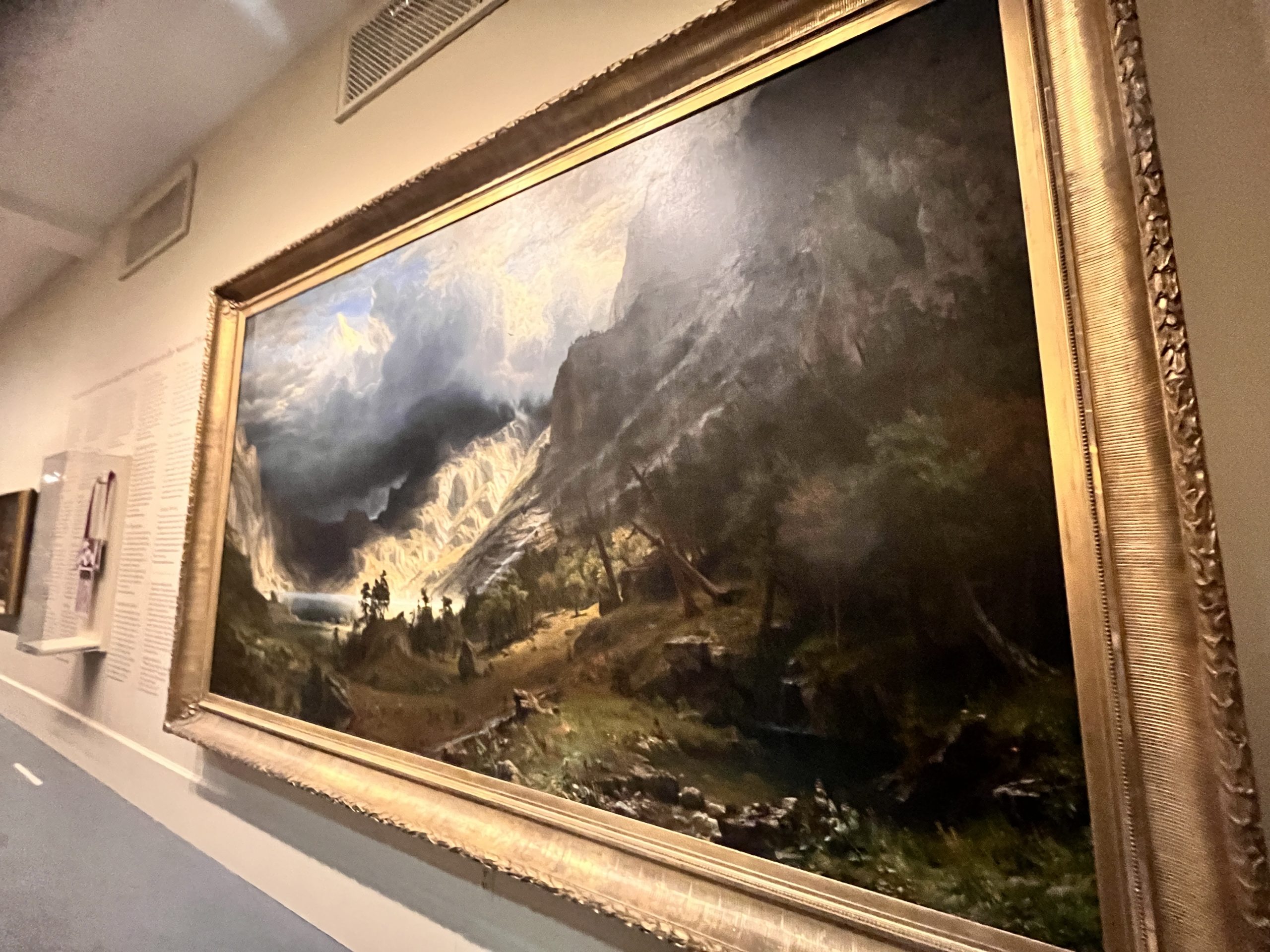 A Storm in the rocky mountains