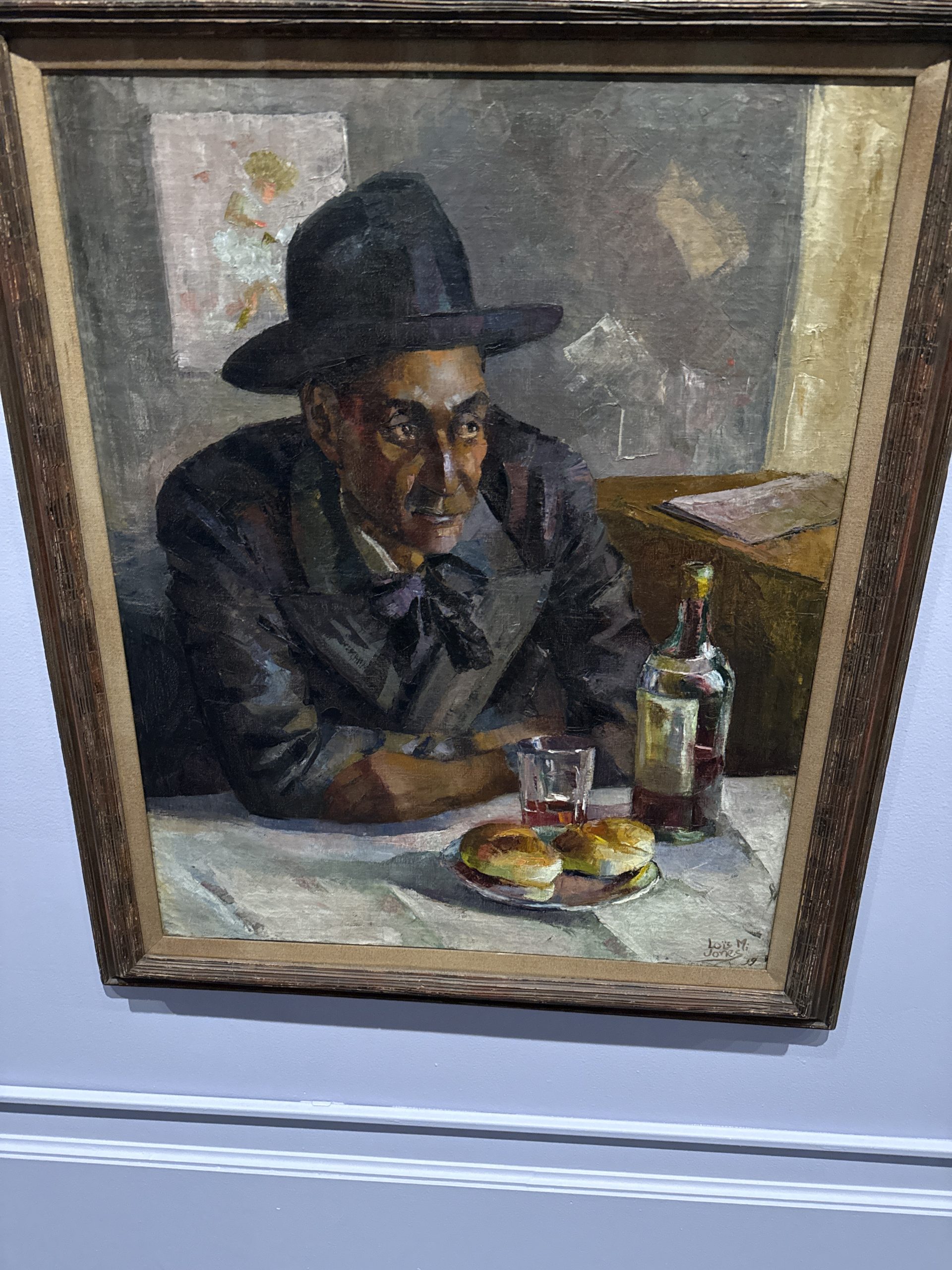 Dans un café á Paris ( Leigh Whipper )
