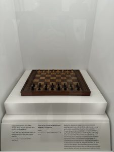 A chess board designed for the visually impaired 