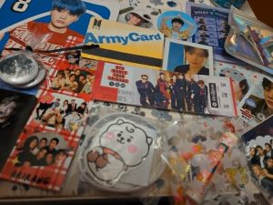 Freebies from BTS concert