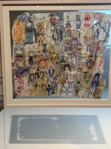 collage drawing