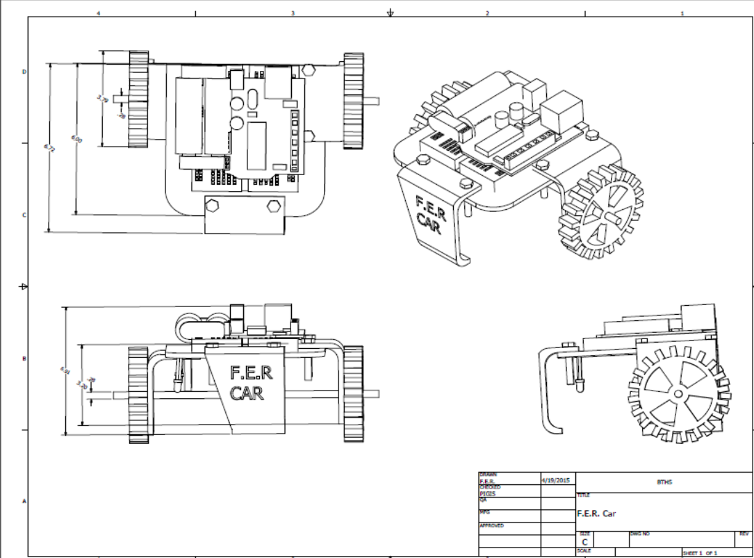 3D Design Samples (Autodesk Inventor, AutoCAD)