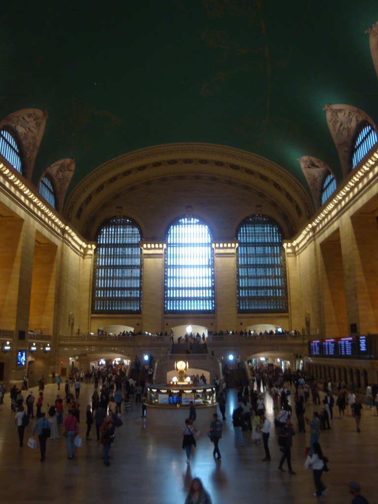 Grand Central, bustling people walking through - Taken by Vina Chen
