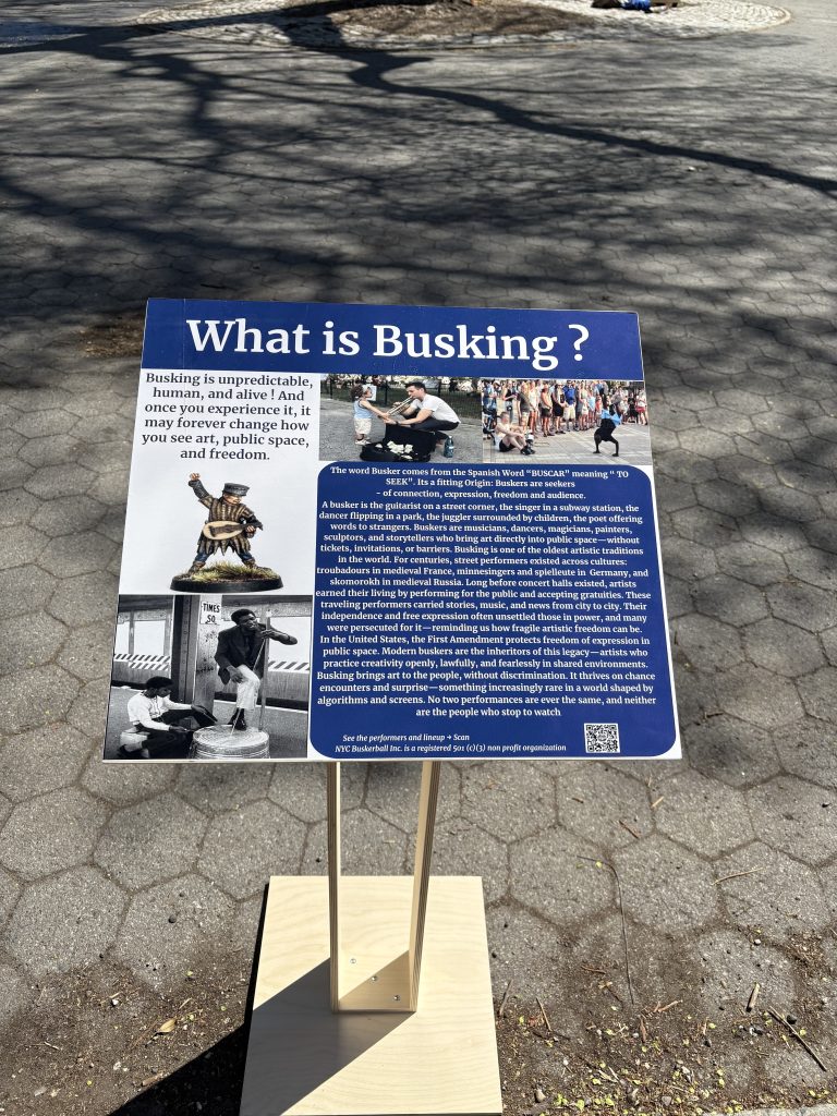 What is Busking?