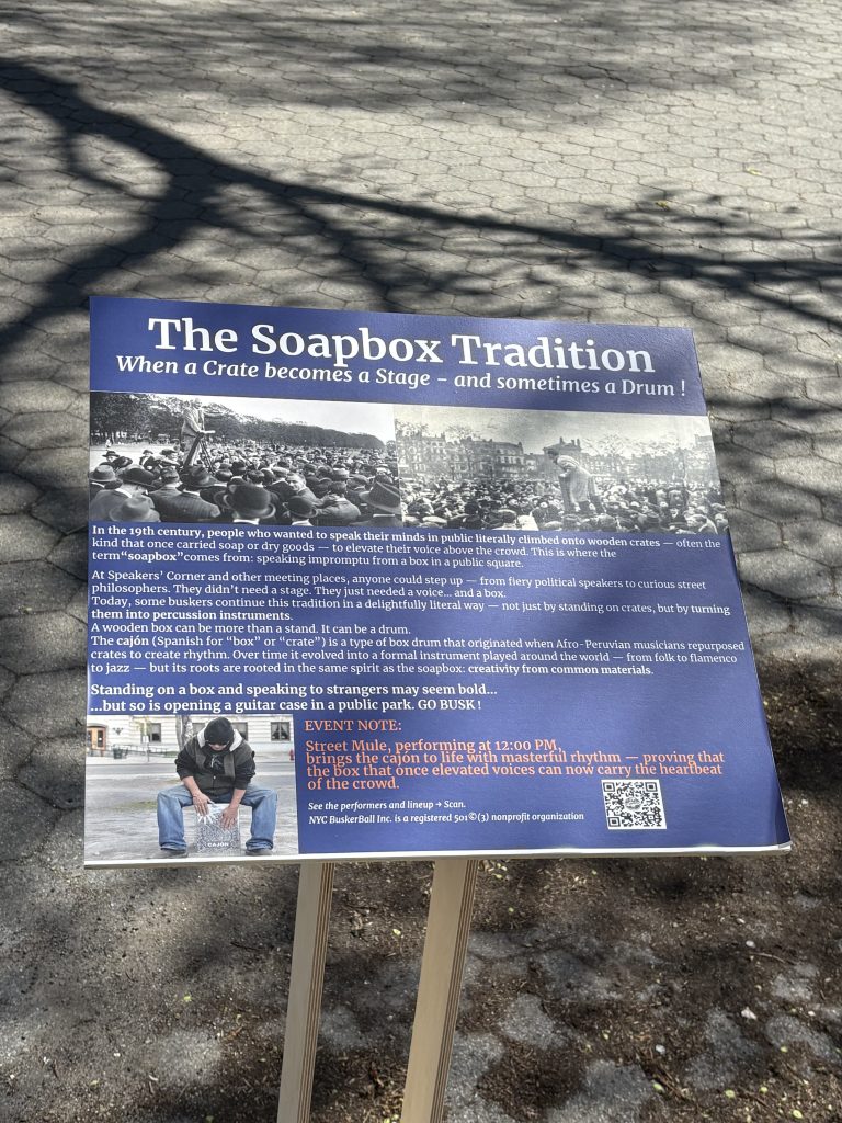 The Soapbox Tradition