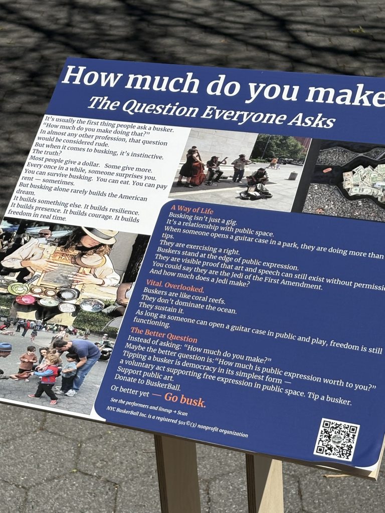 How much do you make as a busker?