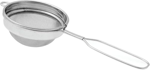 This kitchen utensil is used to strain chai, catching tea leaves and spices to produce a smooth drink.