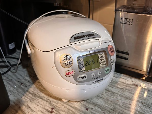 A photo of my rice cooker